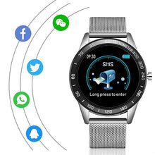 Load image into Gallery viewer, Modern Luxury New Smart Watch For Men and Women LED Color Screen And With Heart Rate Blood Pressure Tracker With Multi-Function Mode Sport Smartwatch fitness Tracker