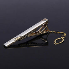 将图片加载到图库查看器,Creative Metal Necktie Bar Formal Shirt Classic Men Tie Clips Elegant Fashion Formal Professional Simple Tie Bar Clips Beautiful Designs Wedding Ceremony Gold Tie Pin Unisex Party Gifts Fashion Tie Clips