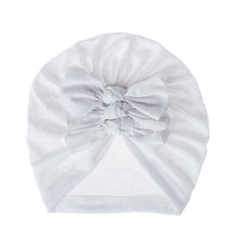 Load image into Gallery viewer, Modern Turban Baby Girls Bow Turban Hats Cotton Kids Beanie Children Hats Accessories For Girls Baby