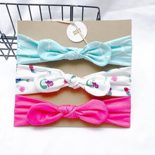 将图片加载到图库查看器,Baby Headbands For Newborn Hair Band Cute Baby Bow Flower Elastic Bow Headwear Kids Gifts Girl Hair Accessories