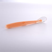 Load image into Gallery viewer, New Candy Color Baby Soft Silicone Spoons Feeding Dishes Tableware Flatware Children Food Feeding Tools