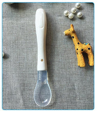 Load image into Gallery viewer, Soft Newborn Baby Spoon Feeding Silicone Spoons First Stage Infant Gift Temperature Sensing Spoon Feeding Tools For Baby and Kids
