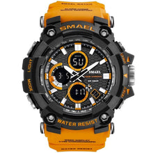 将图片加载到图库查看器,Men's Sports Watches Top Brand Luxury Military Quartz Watch Men Waterproof 50M Shock Digital Whats Relogio Masculino