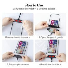 将图片加载到图库查看器,Swimming Bags Waterproof Phone Case Water proof Bag Mobile Phone Pouch Cover for iPhone 12 Pro Xs Max XR X 8 7 Phone Case Bag With Lanyard Compatible with iPhone