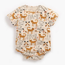 Load image into Gallery viewer, Luxury Modern Interesting Printed Newborn Baby Bodysuit Children Clothing Girls Boy Jumpsuit For Baby Kids