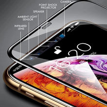 Load image into Gallery viewer, 4Pcs 21D Tempered Glass for IPhone 13 11 Pro Max 12 Mini 7 8 6S Plus Screen Protectors for IPhone XS XR X SE Full Cover Glass High Quality Scratch Resistant Tempered Glass For iPhone