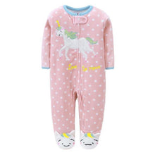 Load image into Gallery viewer, Home Love Romper Fleece Jumpsuit For Newborn Baby Boys And Baby Girl New Born Baby Clothes
