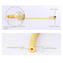 Load image into Gallery viewer, Long 40cm Silicone soft colorful urethral catheter probe sound dilator expandable penis plug inflatable man sex toy for male