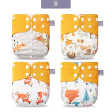 将图片加载到图库查看器,Eco-friendly Diaper Adjustable Reusable Coffee Fiber Diaper Pocket Fit Baby Nappies Pants Waterproof Nappies for Baby and Kids In Modern Design