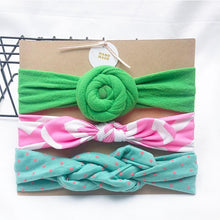 将图片加载到图库查看器,Baby Headbands For Newborn Hair Band Cute Baby Bow Flower Elastic Bow Headwear Kids Gifts Girl Hair Accessories