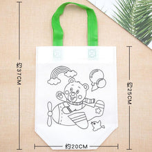 Load image into Gallery viewer, 6Pcs Antistress Children Eco-friendly Graffiti Bag Kinderarten For Hand Paiting For Kids