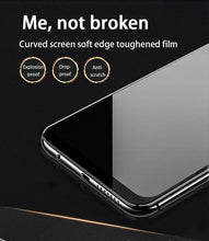 Load image into Gallery viewer, 3pcs Full Cover Protective Glass On For Iphone 11 12 13 Pro Max Tempered Glass Film Iphone X Xr Xs Screen Protector Curved Edge Anti Scratch Bubble Free Smooth Tempered Glass Screen Protector