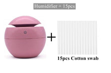 Load image into Gallery viewer, Ultrasonic Air Humidifier Wood Essential Aroma Oil Diffuser With LED Light Electric Aromatherapy Mist Maker