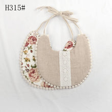 将图片加载到图库查看器,Newborn Baby Boys Girls Cute Saliva Towel Feed e Cotton Bibs Dribble Scarf For Baby Kids