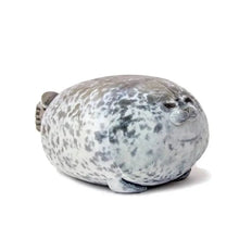 Load image into Gallery viewer, Angry Blob Seal Pillow – Cute 3D Chubby Sea Lion Plush Toy Gift