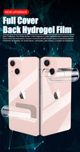 Load image into Gallery viewer, Full Cover iPhone 14 13 11 12 XS MAX XR X 7 8 6 6S SE Pro MAX Plus Mini Soft Back Phone Screen Protector Anti Bubble/Scratch Ultra Thin Tempered Glass Screen Protector