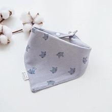 Load image into Gallery viewer, Cotton Cartoon Bandana Feeding Saliva Towel Waterproof Bibs For Baby Burp Accessory Adjustable Button Durable Baby Towels
