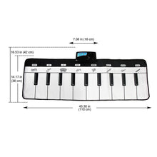 Load image into Gallery viewer, Big Size Music Piano Carpets and Multiple Musical Instruments Sounds Play Mat Educational Toys For Kids