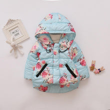 将图片加载到图库查看器,Designer Luxury Elegant New Winter Baby Outerwear Hooded Printed Cotton Padded Jacket and Coats For Babies and Girls Kids