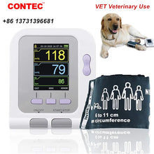 Load image into Gallery viewer, CONTEC Vet Electronic Sphygmomanometer Automatic Blood Pressure Monitor Tonometer with Download PC Software CONTEC08A-VET
