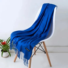 Load image into Gallery viewer, 2022 Tassel Women’s Scarf – Designer Shawl, Wrap & Hijab Pashmina