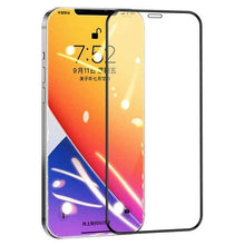Load image into Gallery viewer, 20000D Curved Full Cover Glass On For iPhone 12 Mini 11 12 Pro X XR XS Max SE 6 6S 7 8 Plus Tempered Glass Film Screen Protector Tempered Glass Protective Film HD Clear Screen Glass For iPhone
