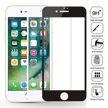 Load image into Gallery viewer, 11D Full Cover Protective Glass For iPhone 8 7 6 6S Plus 5 5S SE 2020 Screen Protector iPhone 8 7 6 6S 5S SE Tempered Glass Film
