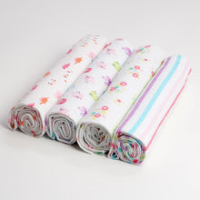 Load image into Gallery viewer, Baby Blanket Set 100% Cotton Flannel Baby Swaddles Soft Newborns Blankets Baby Blankets Baby Swaddle Wrap
