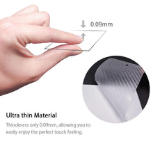 将图片加载到图库查看器,Back Screen Protective Film Carbon Fiber Skin Transparent Screen Guard Sticker Carbon Fiber Transparent Film For iPhone 14 13 12 Mini 11 Pro X XR XS Max SE3 7 8 Plus Phone Back Screen Protector Sticker