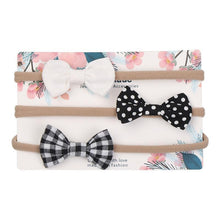 将图片加载到图库查看器,Cute Bow Baby Headband for Girl Nylon Head Bands Turban Newborn Headbands Hairbands for Kids Baby Hair Accessories For Baby