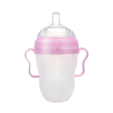 将图片加载到图库查看器,Silicone Baby Bottle Baby Milk Silicone Feeding Bottle Kids Drink Water Bottle Children Bottle For Kids