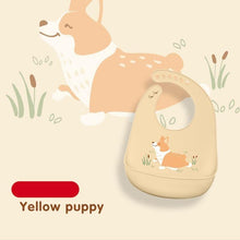 将图片加载到图库查看器,Silicone Baby Eating Bib Children Adjustable Large Boy Girl Saliva Pocket Super Soft Waterproof Bibs For Kids