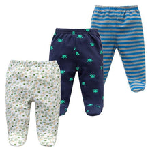 Load image into Gallery viewer, 3PCS Baby Pants 100% Cotton Baby Girls and Boys Clothes Unisex Casual Bottom PP Pants Newborn Baby Clothing For Children