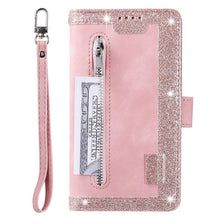 Load image into Gallery viewer, Business Blue New Cards Flip Leather Case For iPhone 14 13 12 11 Pro Max 10 X 6 6s 7 8 Plus XR XS Max Multifunctional Wallet Phone Case Multi-Card Wallet Leather iphone Case