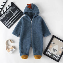 将图片加载到图库查看器,Luxury Modern Newborn Baby Boy/Girl Clothes Long Sleeve Hoddies Bear Zipper Baby Romper Clothes Autumn Winter Season For Kids and Baby