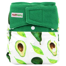 将图片加载到图库查看器,Baby Pocket Cloth Diaper Suede Cloth Inner Washable Reusable Eco-Friendly Nappies Cover Wrap In Modern Elegant Deisgn For Baby