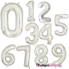 Load image into Gallery viewer, NEW Big Modern 32inch Luxury Number Foil Helium Balloons For Birthday Party and Celebrations Modern Decoration