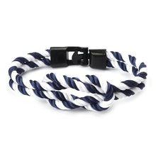 Load image into Gallery viewer, Modern Elegant Multi-Layer Concentric New Knot Braided Nylon Rope Men Anchor Amazing Bracelet Charm Couple Bracelets For Women Navy Jewelry Friendship