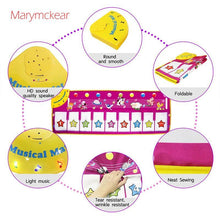 Load image into Gallery viewer, Music Carpets Piano Mats Music Touch Play Keyboard with 8 Demo Songs Baby Animals Educational Toy for Kids