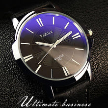Load image into Gallery viewer, New Classic Men Watch Waterproof Leather Belt Luxury Business Style Excellent Design Perfect Gift