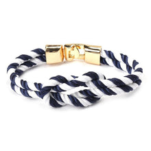 Load image into Gallery viewer, Modern Elegant Multi-Layer Concentric New Knot Braided Nylon Rope Men Anchor Amazing Bracelet Charm Couple Bracelets For Women Navy Jewelry Friendship