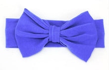 Load image into Gallery viewer, Headband Knitted Cotton Children Girls Elastic Bow Hair Bands Turban for girl Headbands