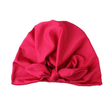 Load image into Gallery viewer, Luxury Modern Donut Baby Beanie Turban Hat Baby Cap Cotton Fruit Print Floral Toddler Baby Girl Cap Design