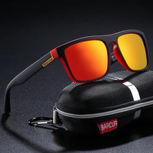 Load image into Gallery viewer, BARCUR Men's Polarized Driving Sunglasses – UV400 Protection Lightweight TR90 Frame Anti-Glare Lens Stylish Oculos de Sol Summer Sunglasses
