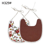 将图片加载到图库查看器,Newborn Baby Boys Girls Cute Saliva Towel Feed e Cotton Bibs Dribble Scarf For Baby Kids