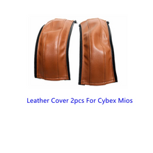 Load image into Gallery viewer, PU Leather Stroller Handle Covers & Bumper Sleeve
