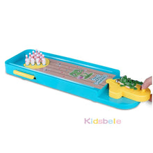 Load image into Gallery viewer, Mini Desktop Bowling Game Toy Funny Indoor Parent-Child Interactive Table Sports Game Toy Bowling Educational Gift For Kids
