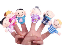 Load image into Gallery viewer, Hand Finger Puppets Plush Set β Animal Cartoon Toys for Kids