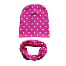 Load image into Gallery viewer, Modern Children Hat Scarf Set Camouflage Print Cotton Baby Beanie Collar for Baby Boy/Girl Cap Kids Warm Hats Scarves Design