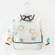 将图片加载到图库查看器,Modern Luxury NEW Baby Cute Cartoon Waterproof Long Sleeve Apron Baby Feeding Bib for Children Baby and Kids